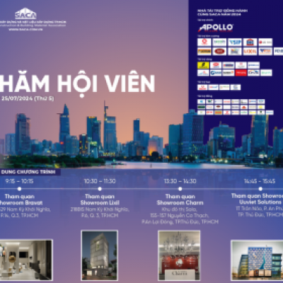 HIỆP HỘI SACA TỔ CHỨC CHƯƠNG TRÌNH THĂM HỘI VIÊN THÁNG 07/2024